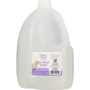 Tippy Toes Steam Distilled Purified Water for Baby 1 gl