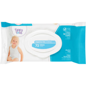 Thick Quilted Wipes  Fragrance Free