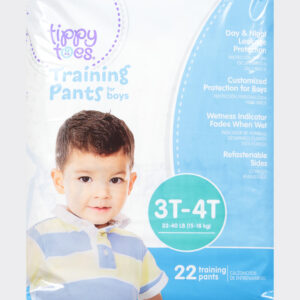 Tippy Toes 3T-4T (32-40 Lb) For Boys Training Pants 22 ea