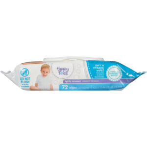 Tippy Toes Soft & Strong Lightly Scented Wipes 72 ea