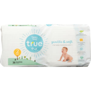 Gentle & Soft Diapers  2 12-18 Lb