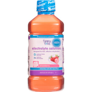 Tippy Toes Strawberry Electrolyte Solution 33.8 fl oz