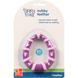 Tippy Toes Nubby Teether 1 ea