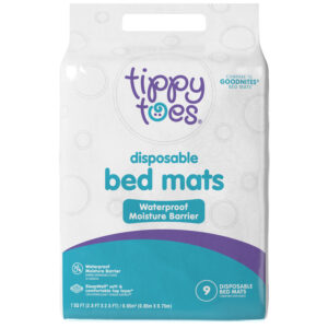 Tippy Toes Disposable Bed Mats 9 ea