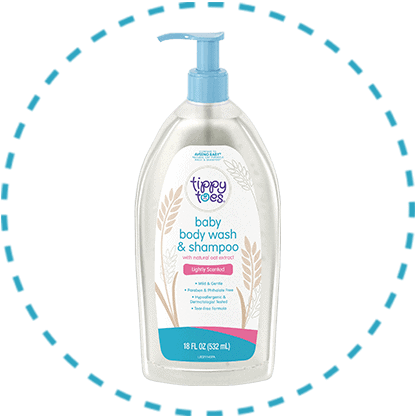 tippy toes baby body wash and shampoo