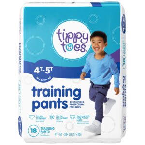 Tippy Toes Training Pants for Boys 4T-5T 18 ea