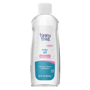 Tippy Toes Lightly Scented Baby Oil 20 fl oz
