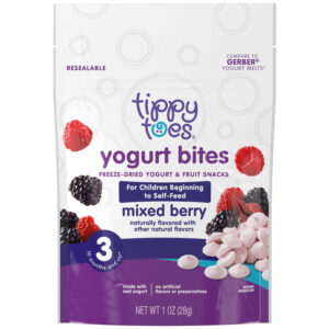 Tippy Toes Mixed Berry Yogurt Bites 1 oz