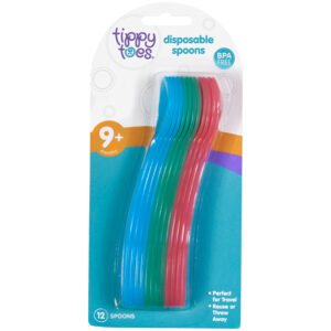 Tippy Toes Disposable 9+ Months Spoons 12 Each