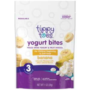 Tippy Toes Banana Yogurt Bites 1 oz