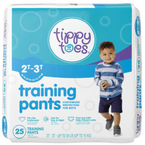 Tippy Toes 2T-3T For Boys Training Pants 2T-3T 25 ea